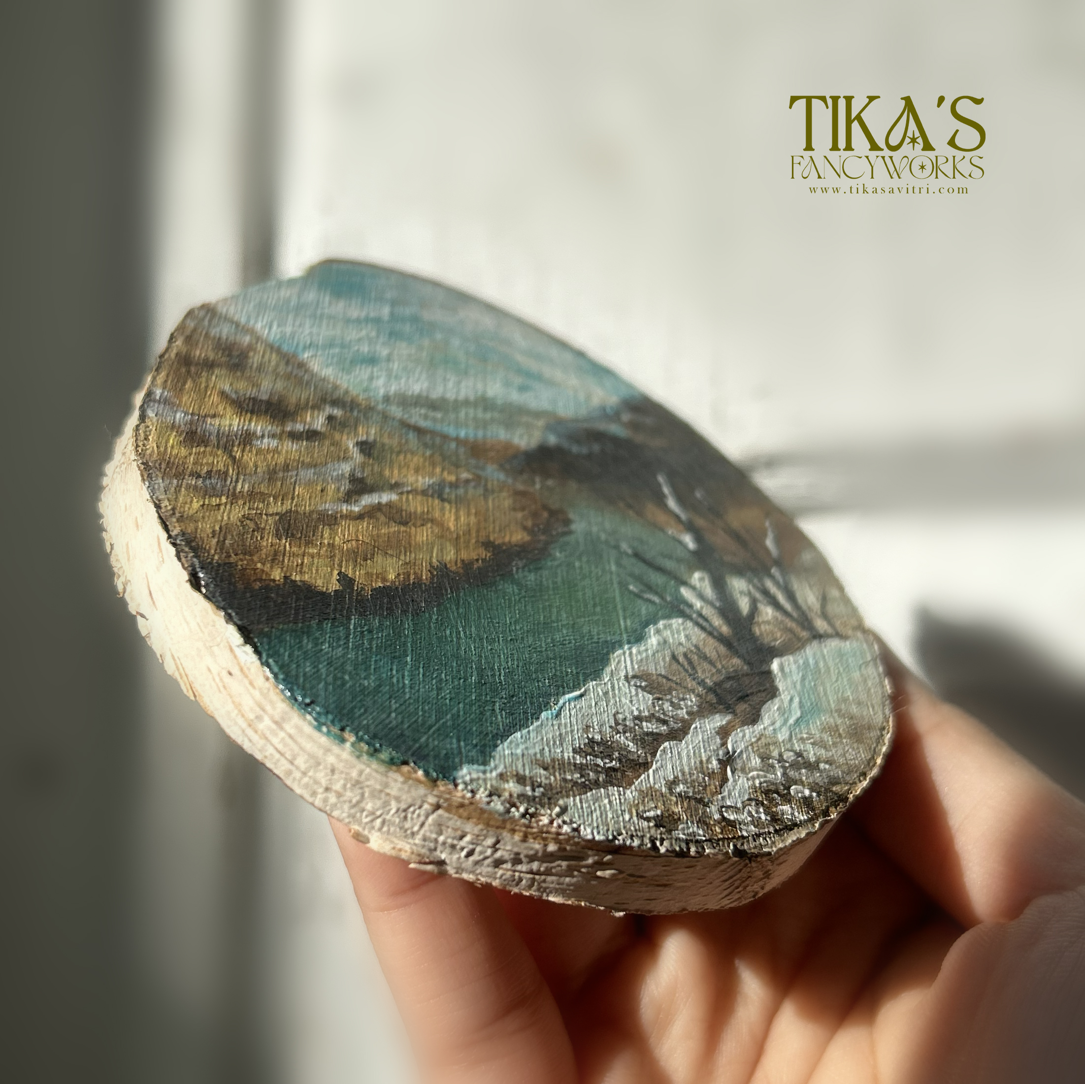 Mini Colorado River Landscape Painting