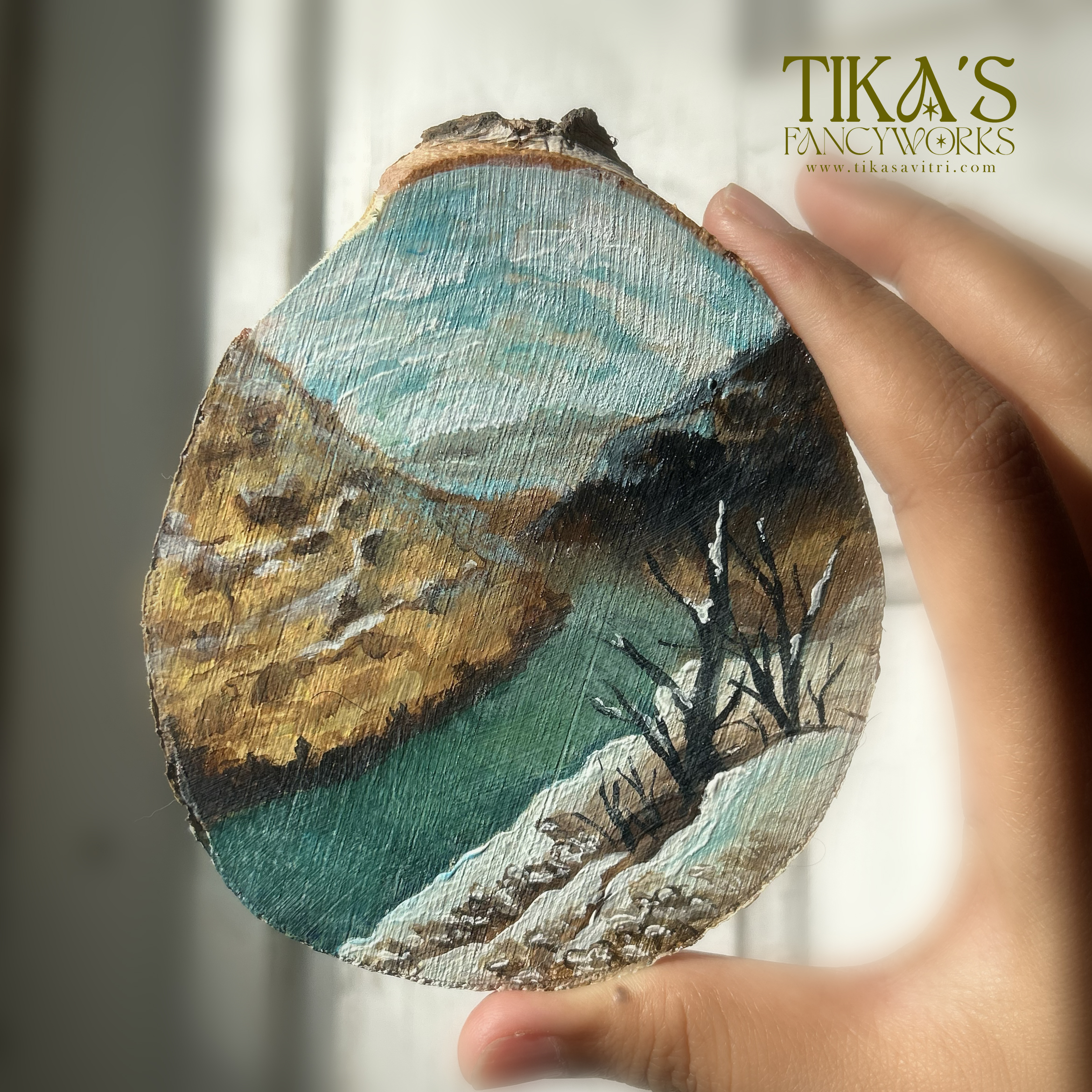 Mini Colorado River Landscape Painting