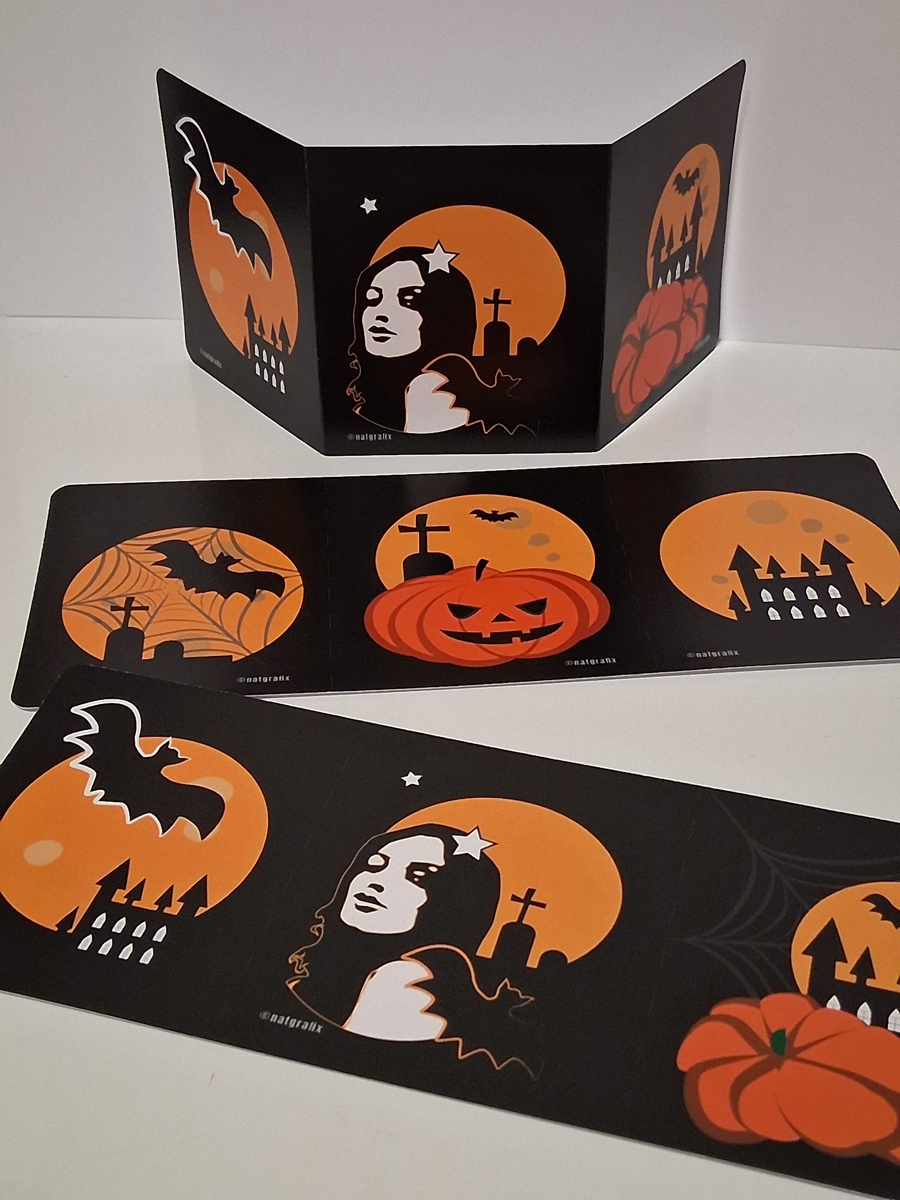 Carte 3 volets Halloween 