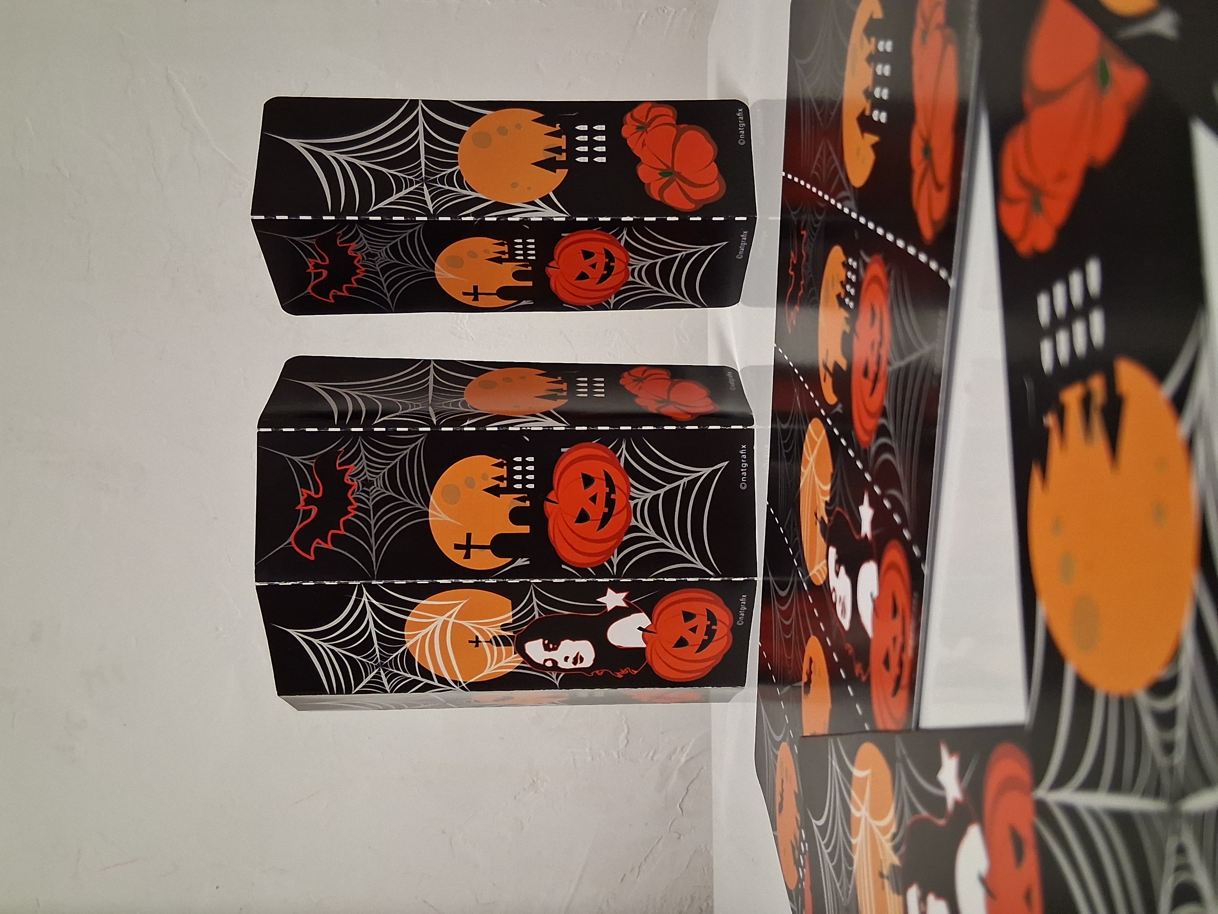 Planche Marque-pages Halloween 