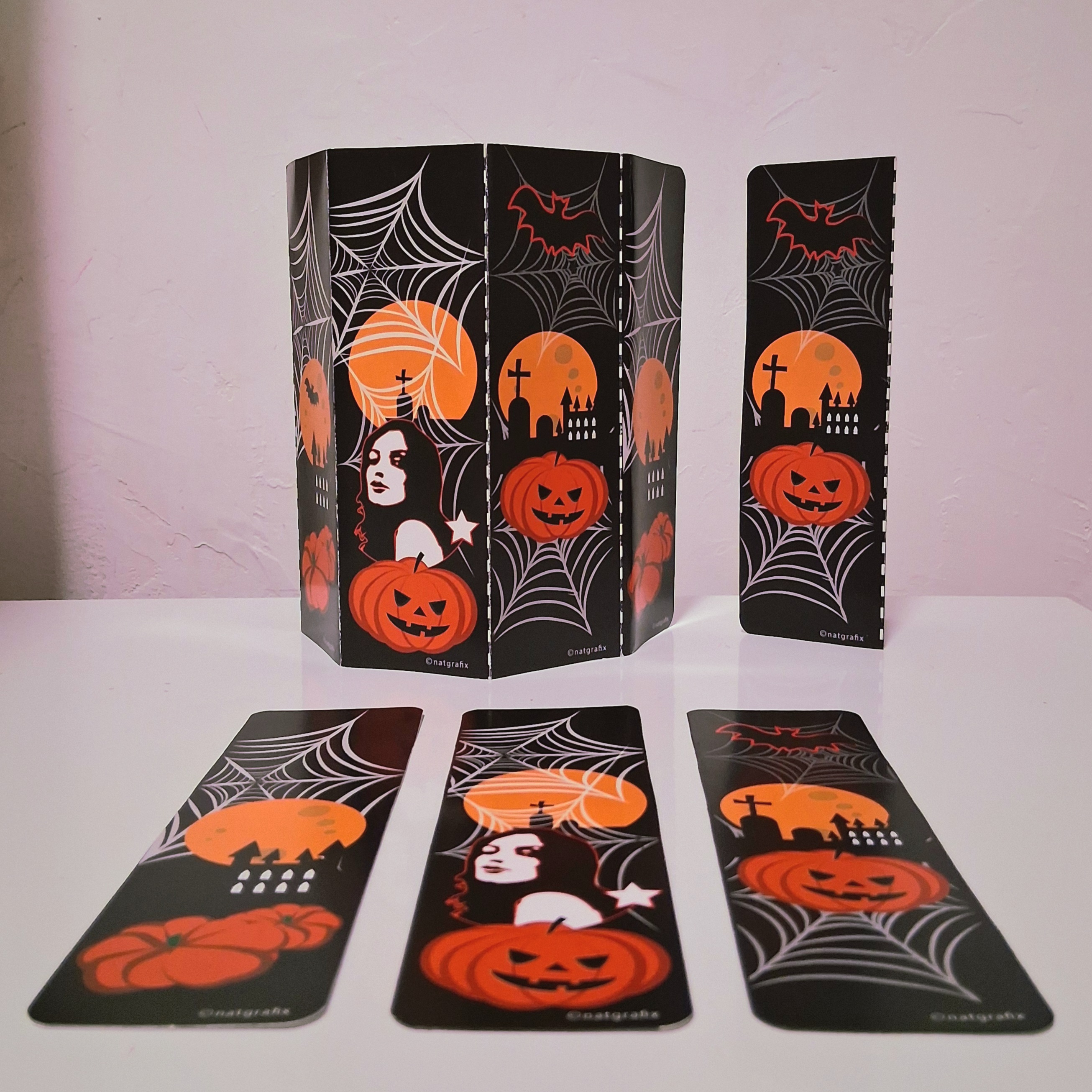 Planche Marque-pages Halloween 