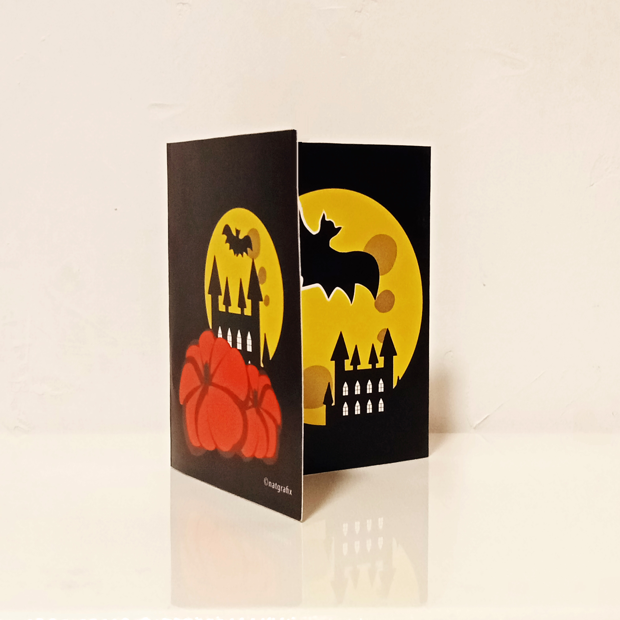 Carte 3 volets Halloween 
