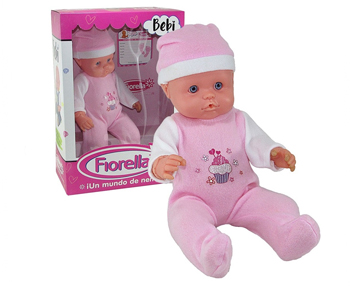 Bebe plastisol bebi vestido caja