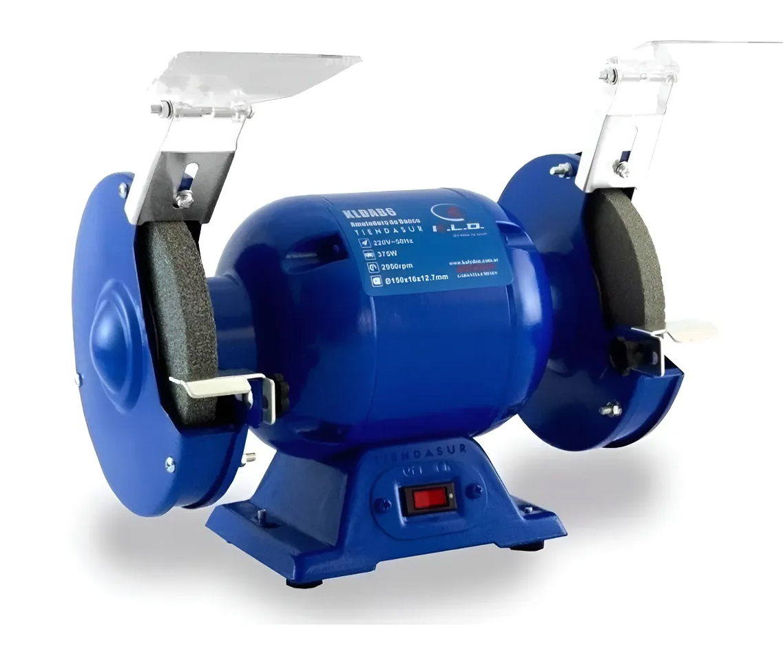 Amoladora de banco KLD kldab6pro 375W con cepillo acero
