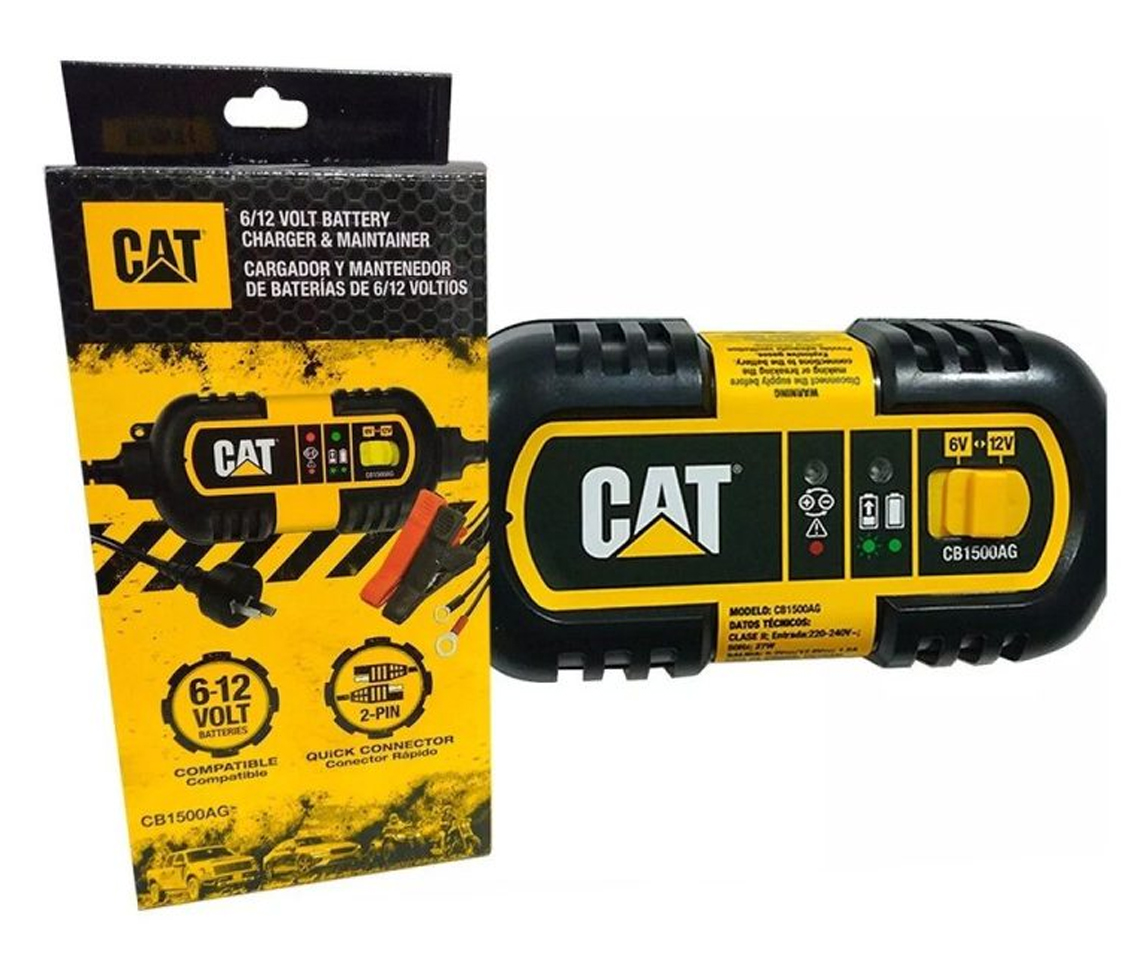 Cargador Cat CATCB1500 de baterias 6-12V