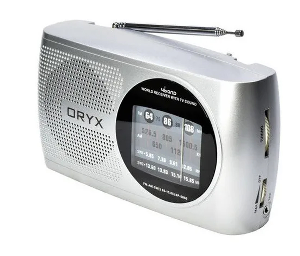 Radio AM/FM Oryx KK-1732 electrica pila
