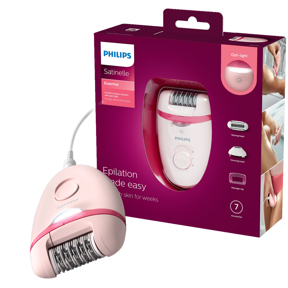 Depiladora Philips BRE285 00 cabezal afeitadora-bikini-masaje