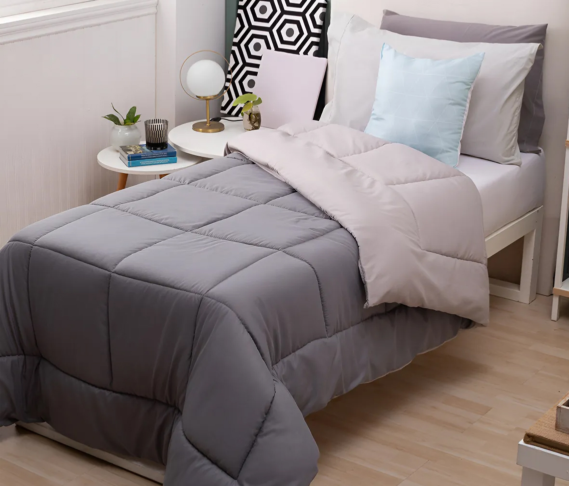 Acolchado de 1 Plaza y Media Casablanca Oro