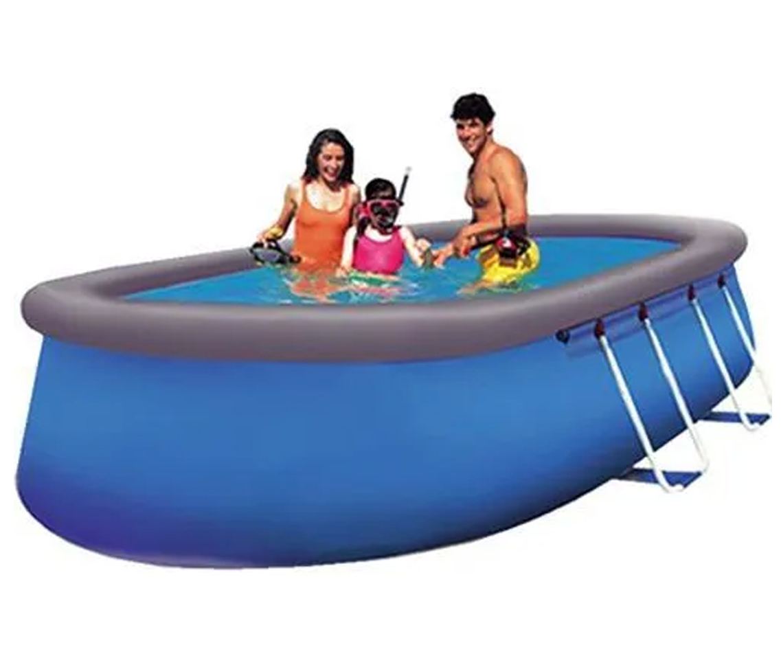 Pileta Estructural con aro inflable Sol de Verano 6200lts 4.40x2.05x0.80