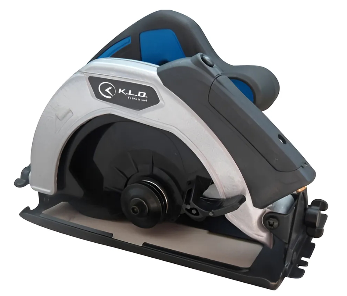 Sierra Circular KLD SC184 con Guía Láser, 2 Discos y Escuadra