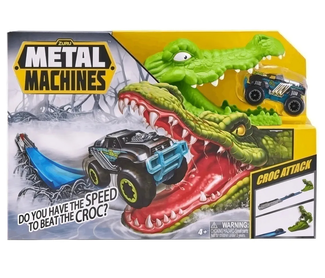 Pista lanzador cocodrilo metal