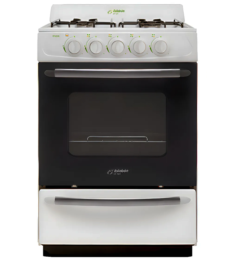 Cocina Eslabón de Lujo Multigas 56CM Blanca EFM56