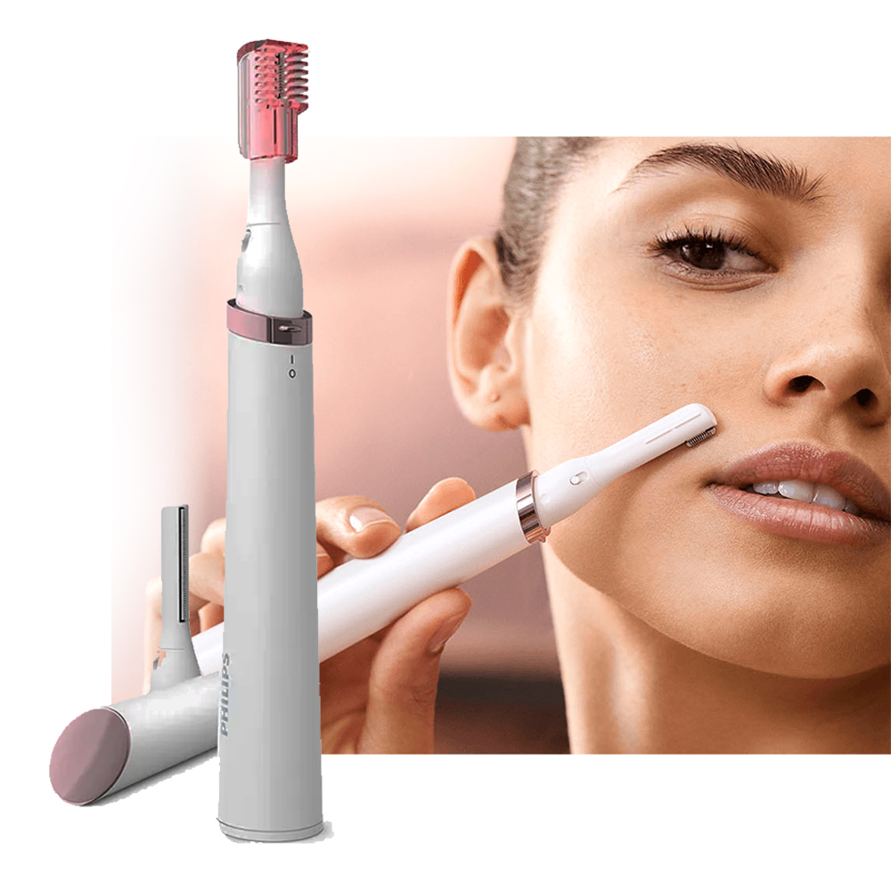 Depiladora Philips HP6389 00 de cejas y rostro