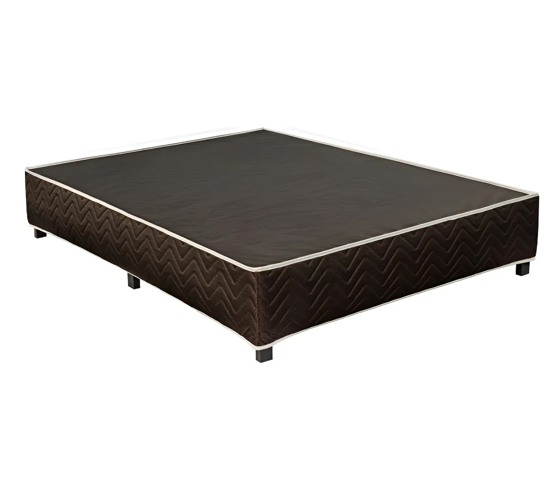 Base para Sommier Springwall Box 1 Plaza Linea 24 Color Marrón Oscuro 080x140