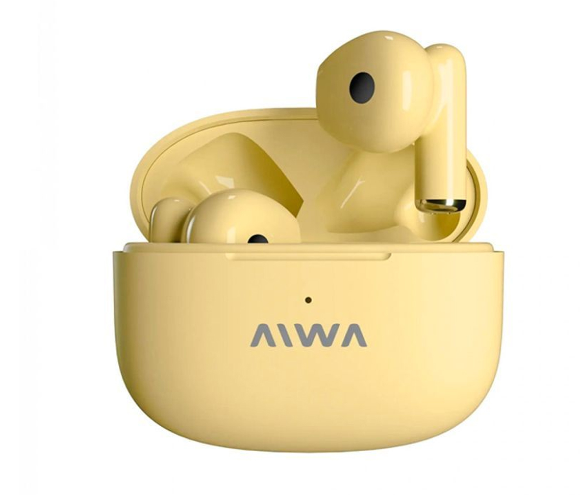 Auricular Inalįmbrico Aiwa Amarillo ATA-506A