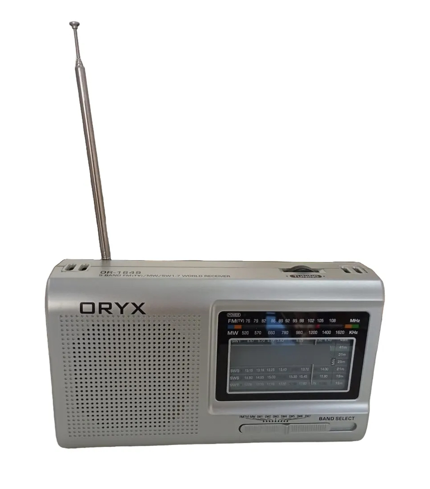 Radio AM/FM Orix OR-1649 electrica pila