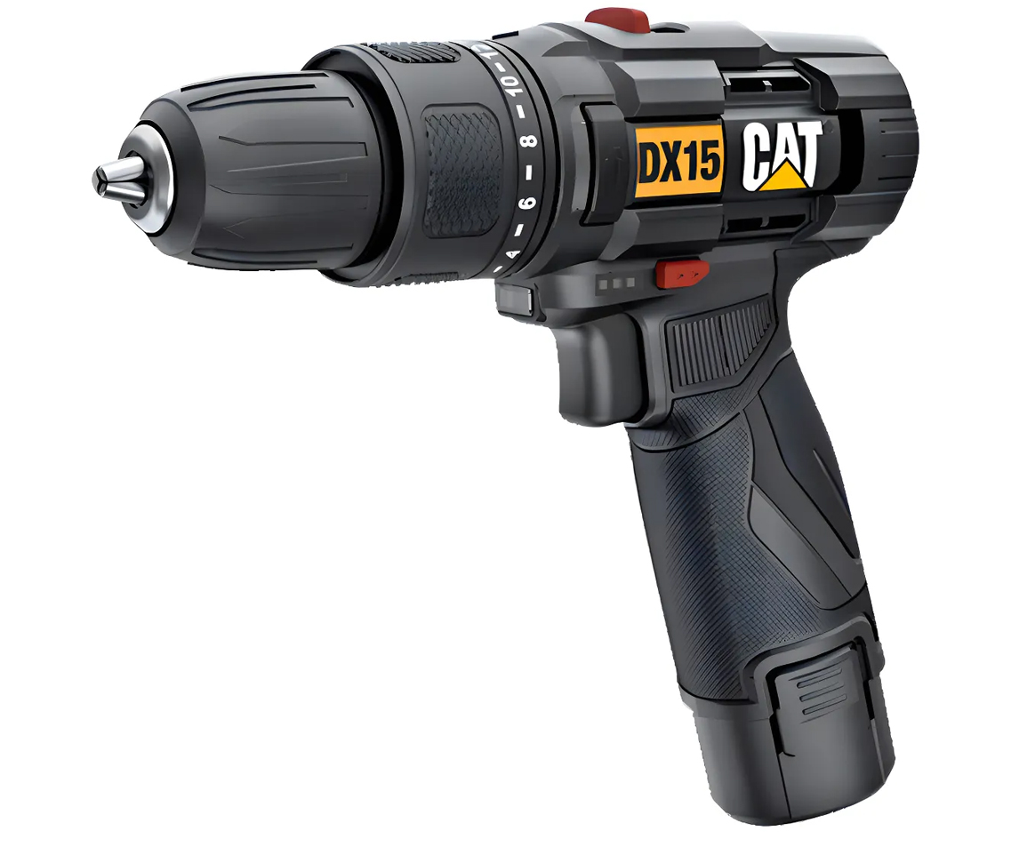 Taladro CAT Atornillador Percutor CAT DX15 12V 10MM