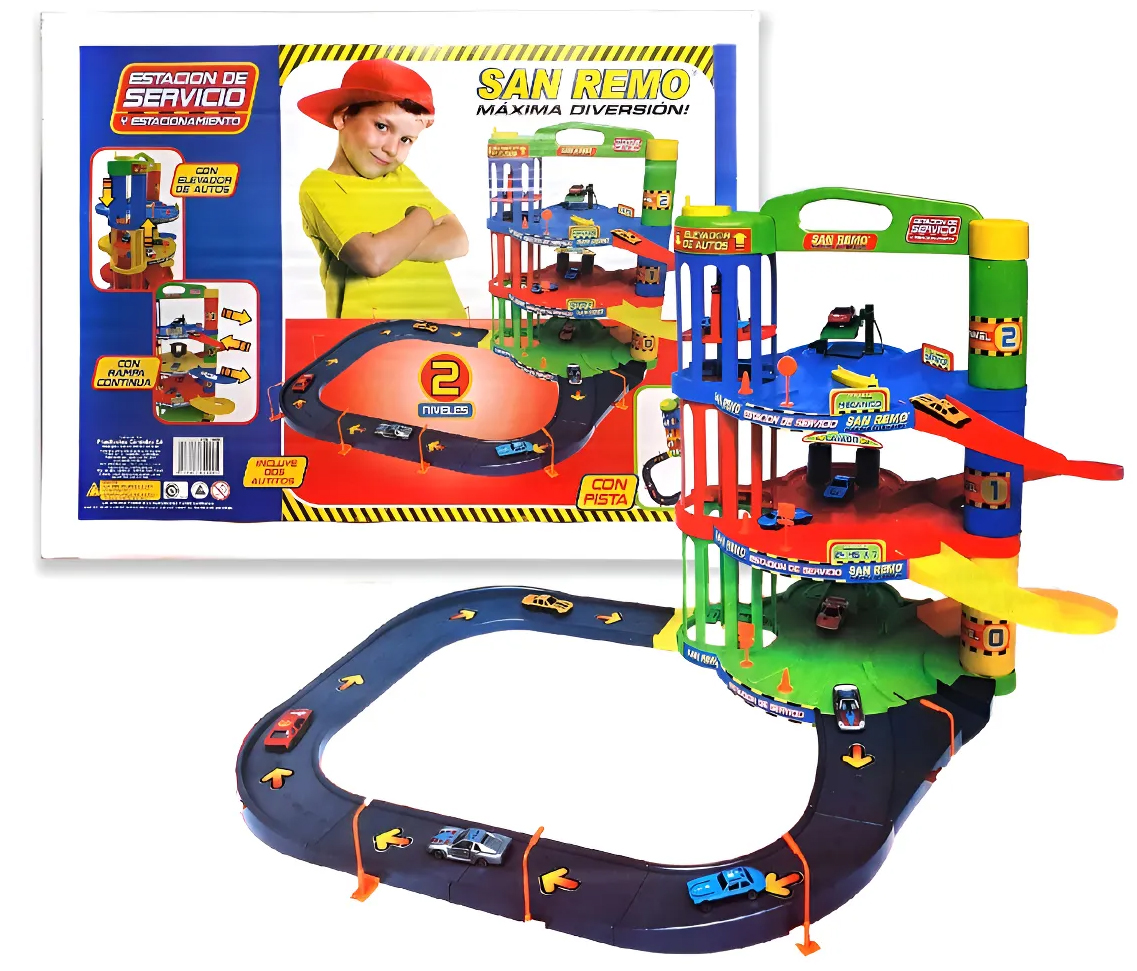 Juguete Estación de Servicio Marplast