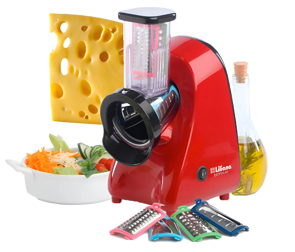 Rallador Liliana ASM100 Easysalad 4 cuchillas 250W