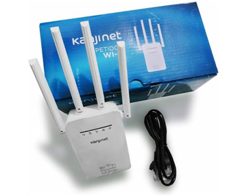 Repetidor Wi-Fi Kanji 4 Antenas KJN-RP4200B