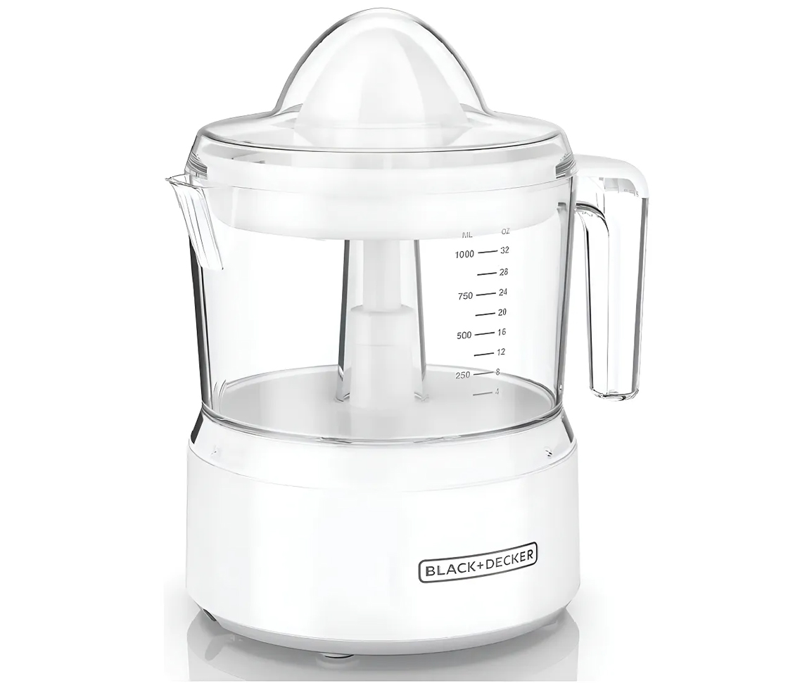 Exprimidor de Cítricos Black + Decker 1L Blanco CJ650W-AR 30W