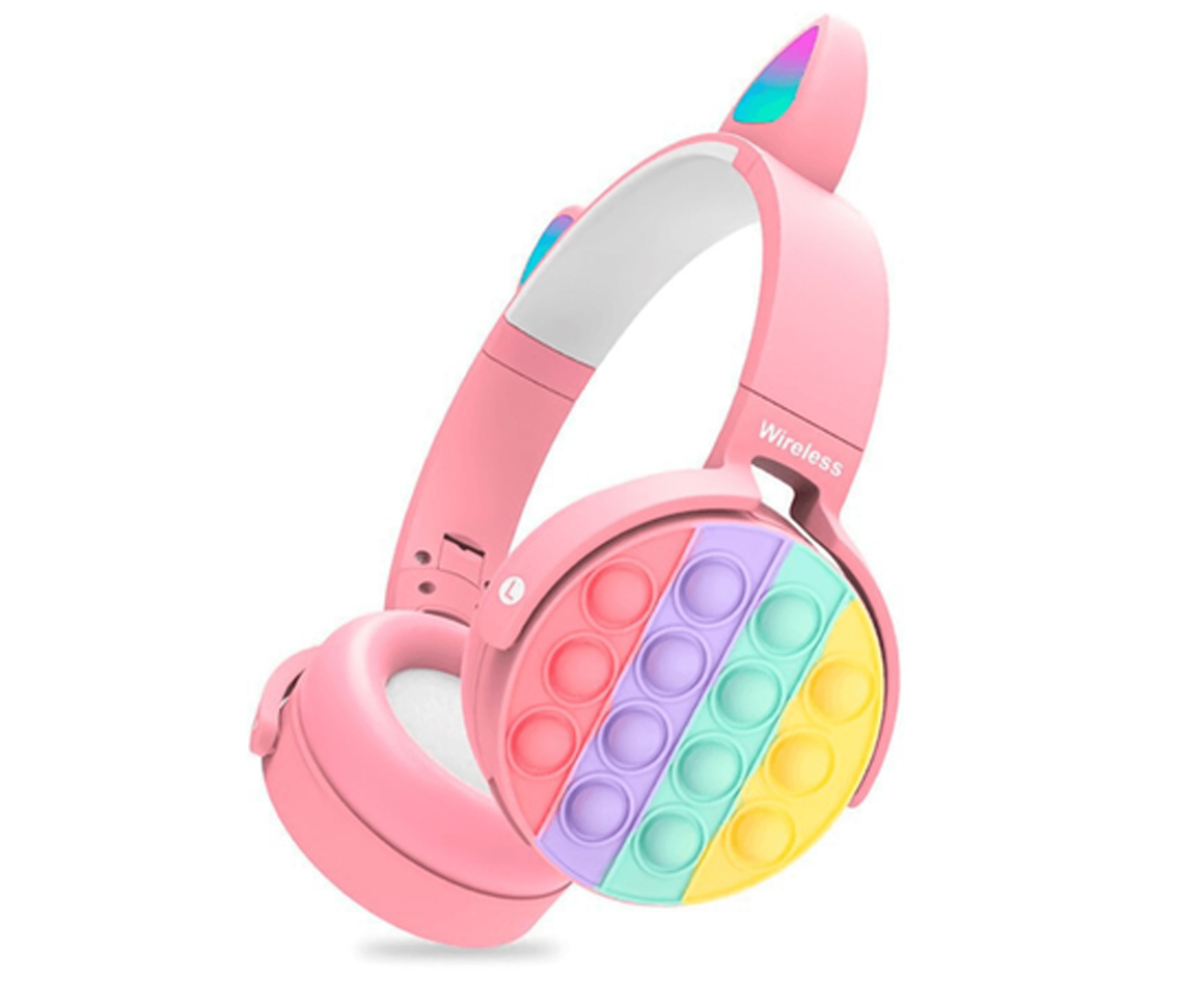 Auricular Foxbox orejas de gato POP-IT cxt-950 vincha BT