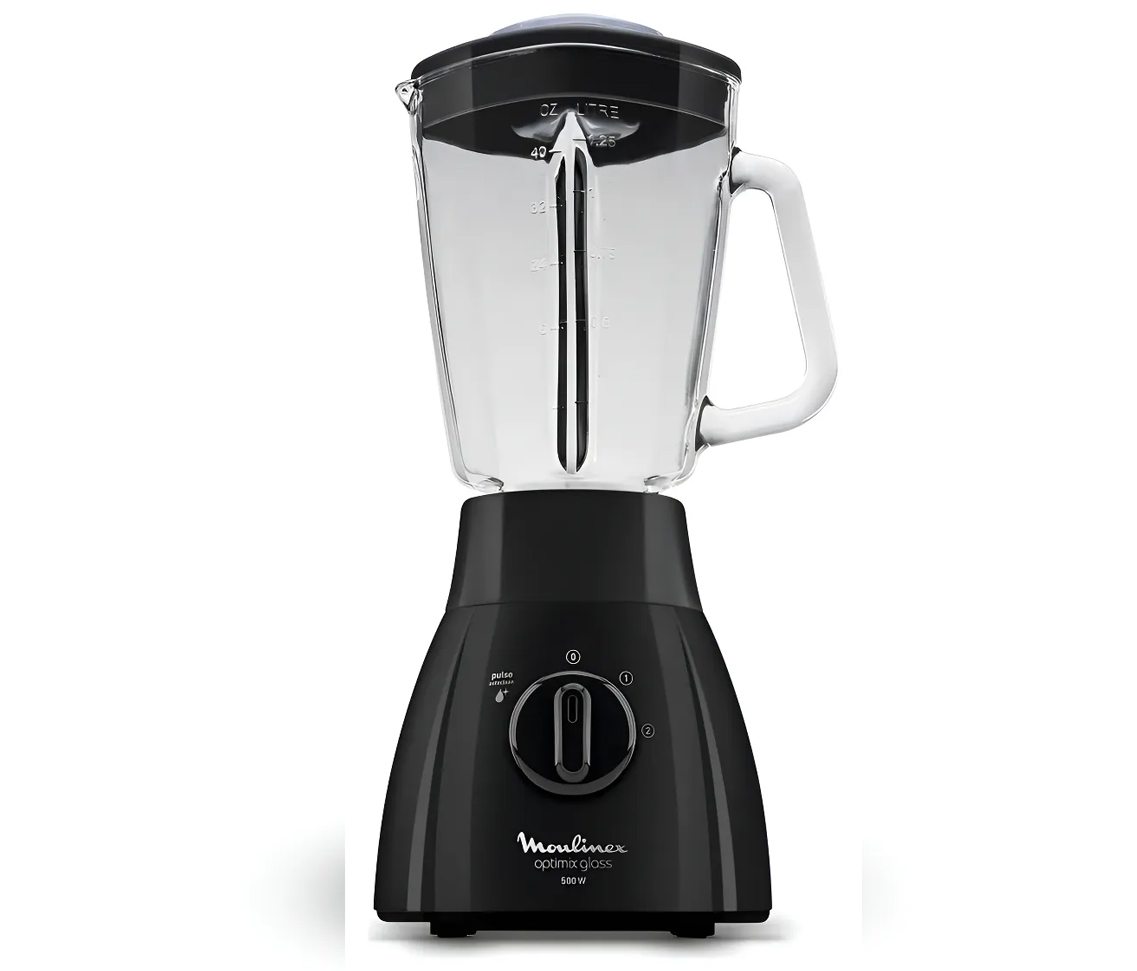 Licuadora Moulinex LM2788AO Optimix plus 550W negra