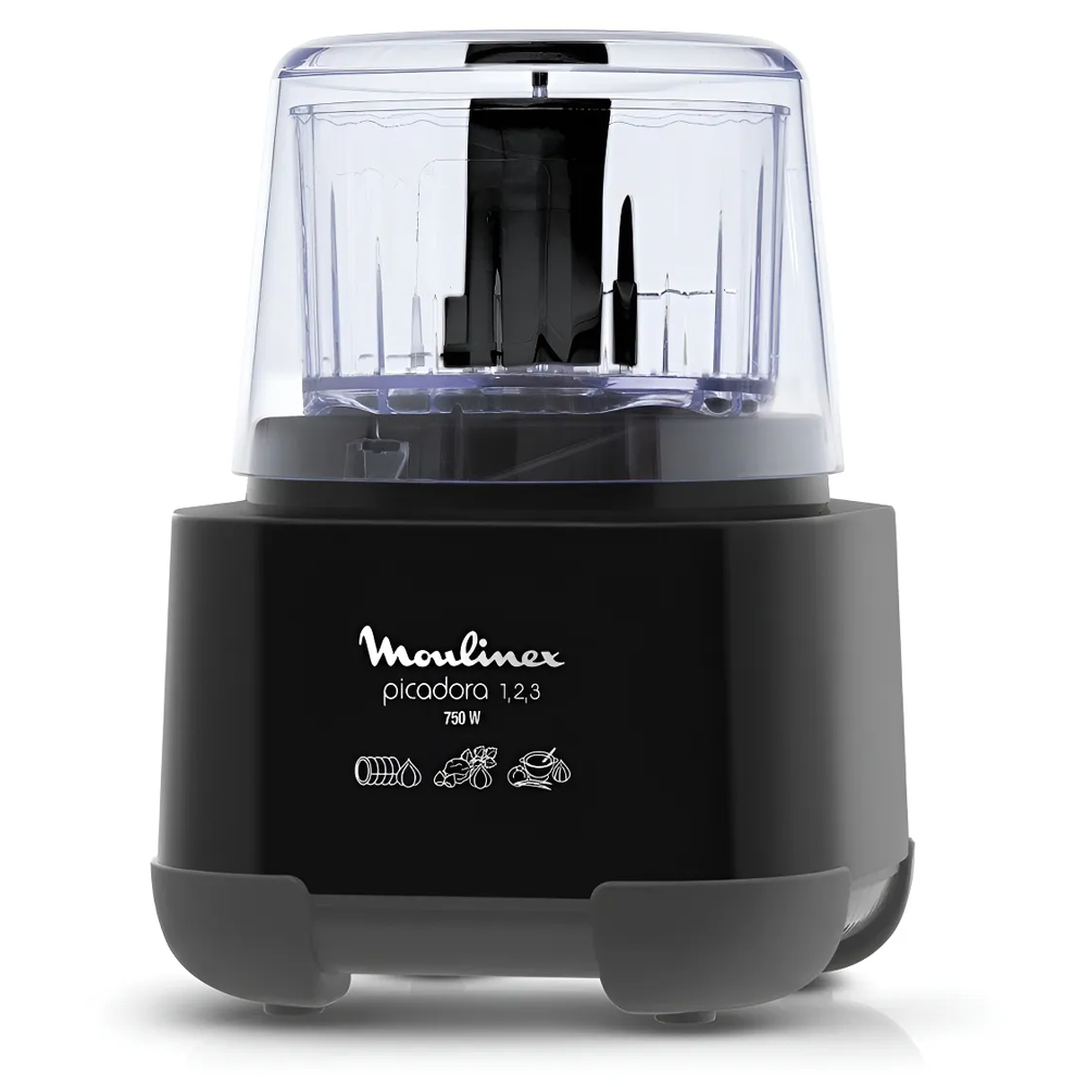 Picadora Moulinex AD601858 Moulinete 1-2-3 700W negra