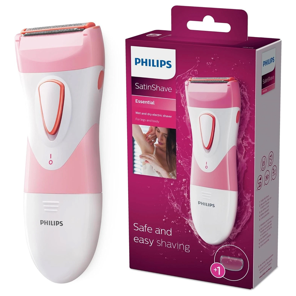 Depiladora Afeitadora Philips SatinShave Essential HP6306 MUJER