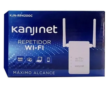 Repetidor Wi-Fi Kanji 2 Antenas KJN-RP4200C