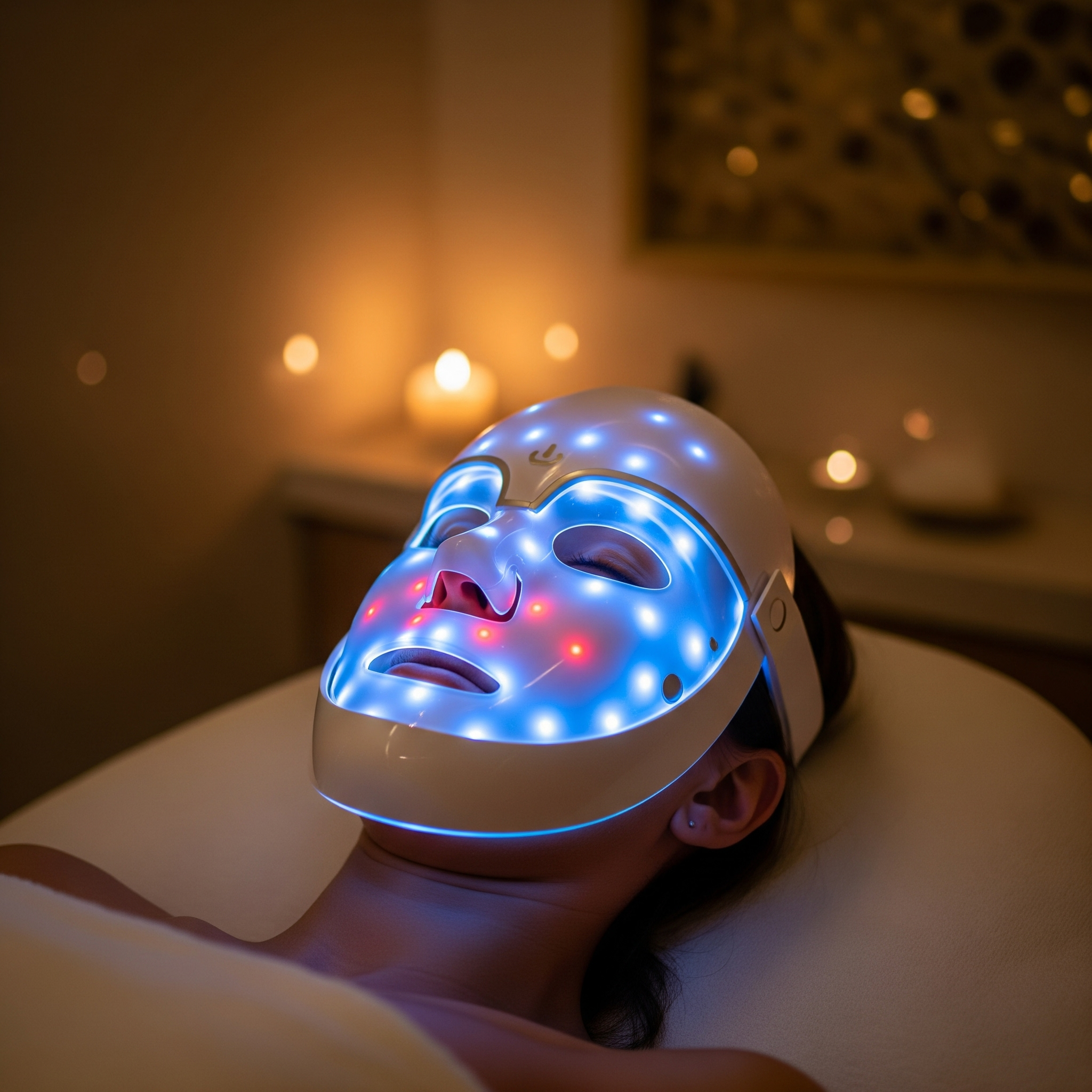 Terapia Bio-lúminica con Máscara LED