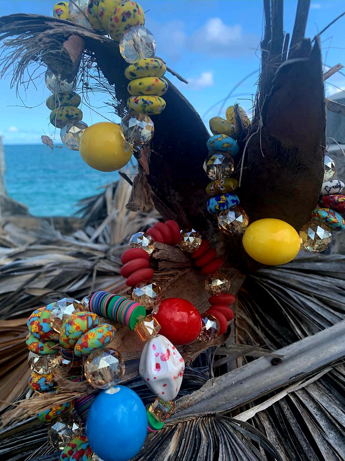 Handmade Women United Statement Beaded Bracelet