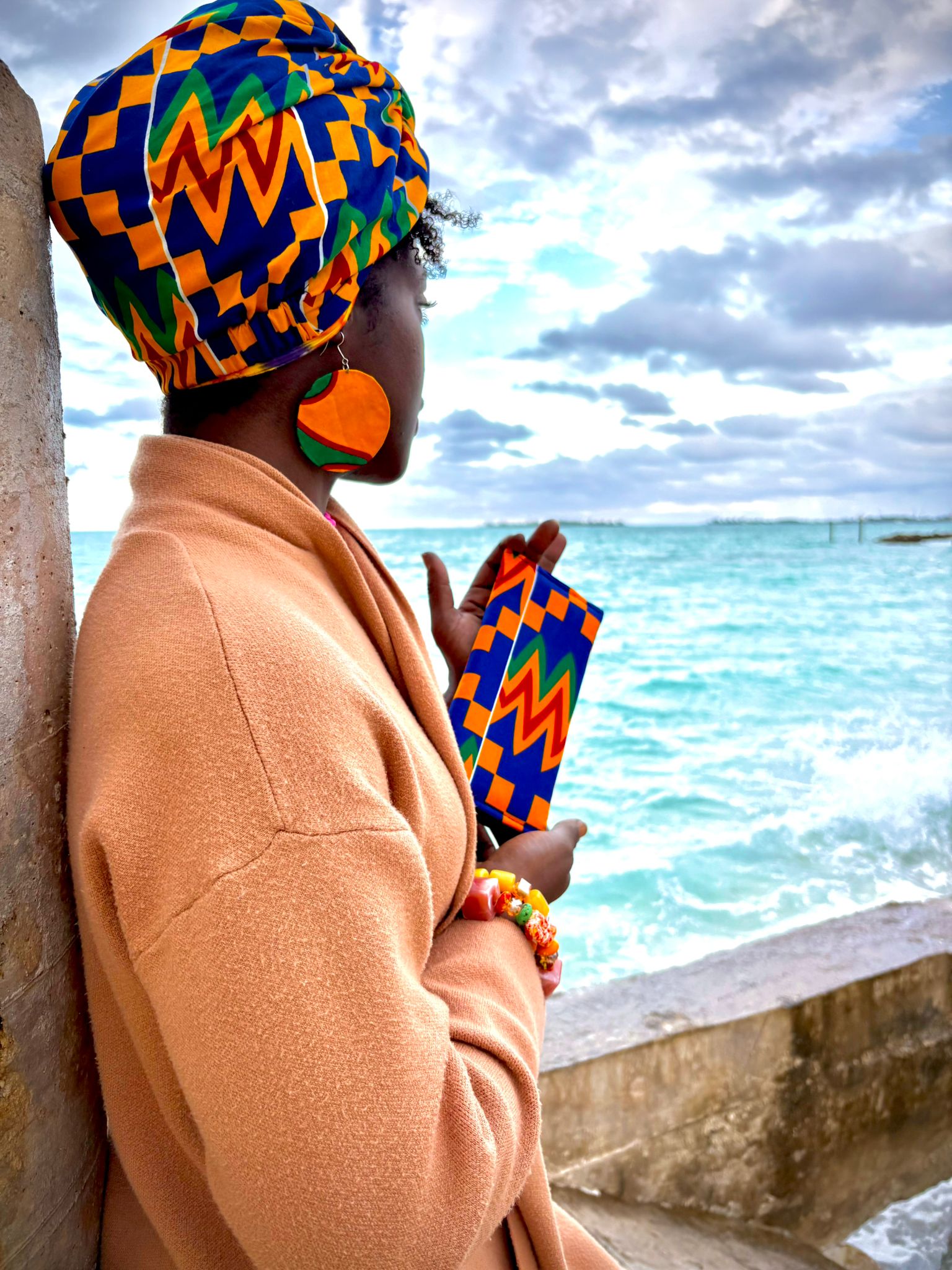 Vibrant African Print Headwrap