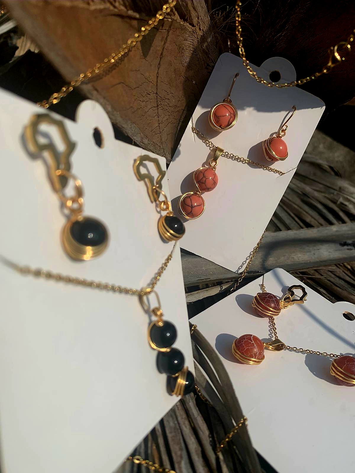 Handcrafted Gemstone Jewelry Set