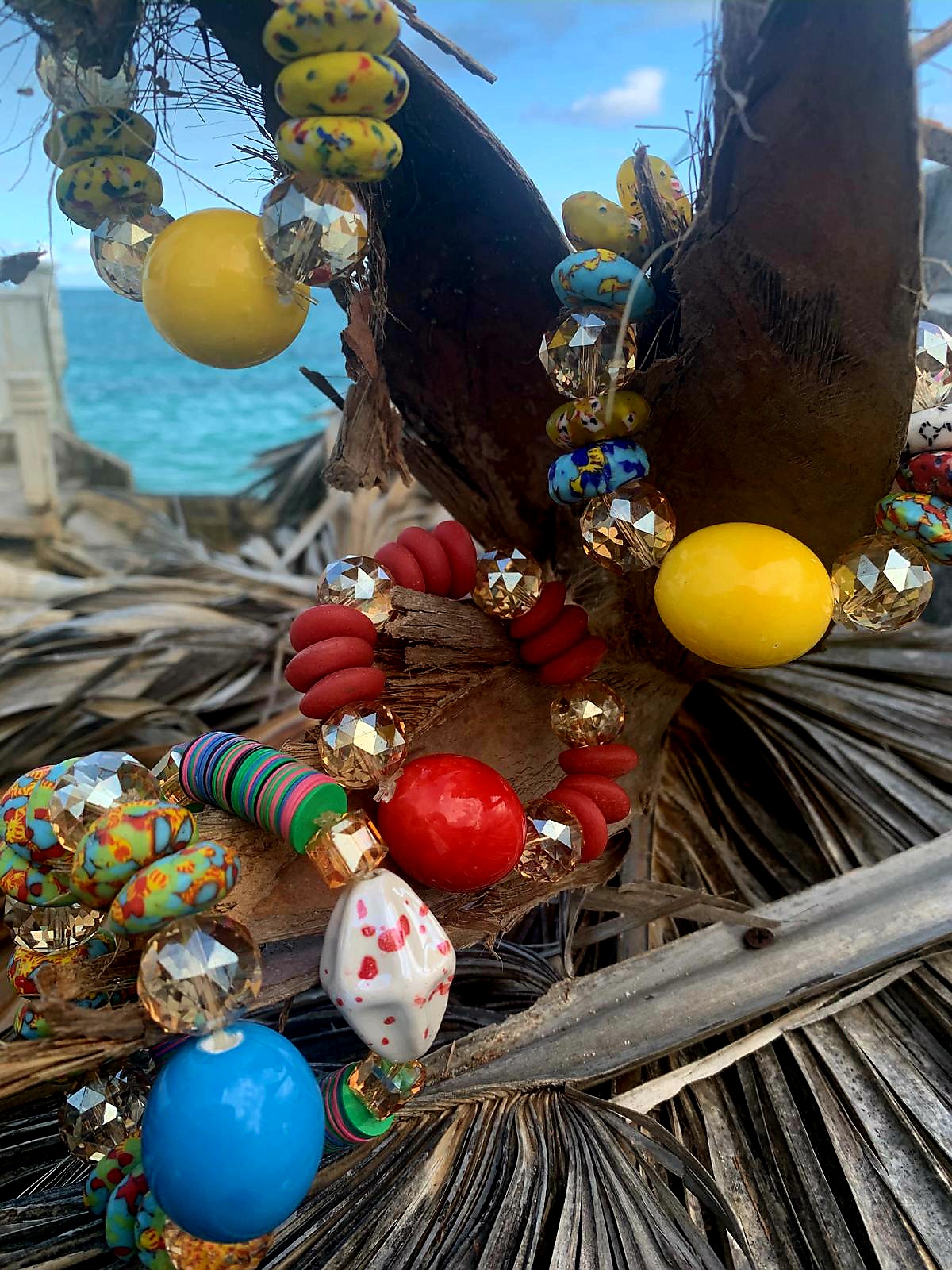 Handmade Women United Statement Beaded Bracelet