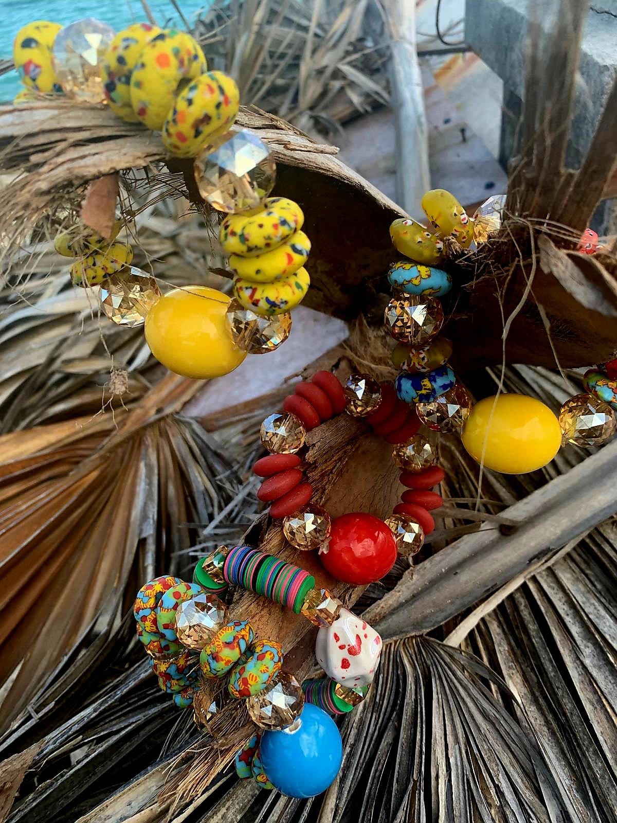 Handmade Women United Statement Beaded Bracelet