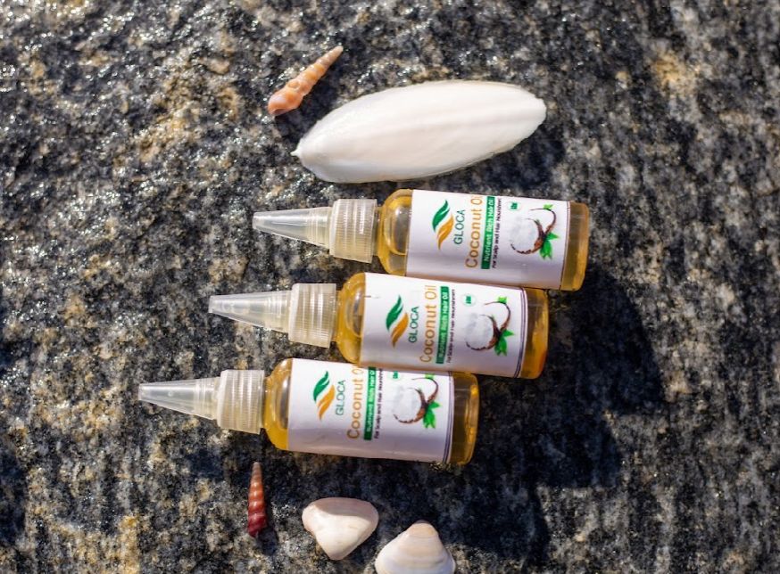 Gloca Hair Growth Coconut Oil and Hair Formula Combo