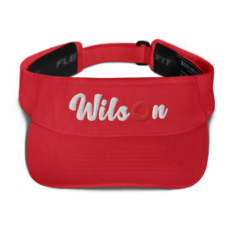 Wilson Embroidered Flex Fit Visor