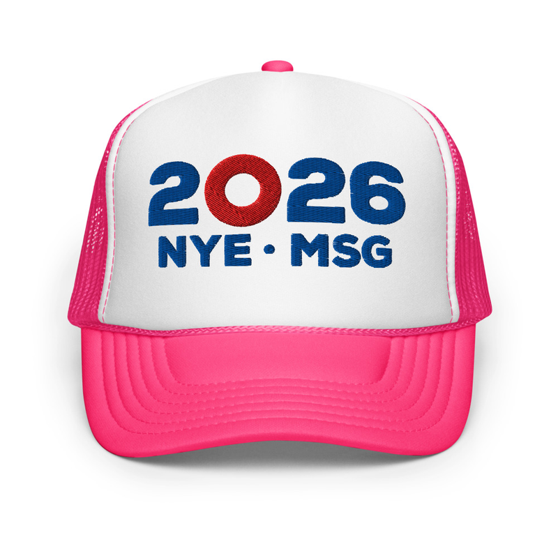 Phish NYE MSG 2026 Foam Trucker Hat