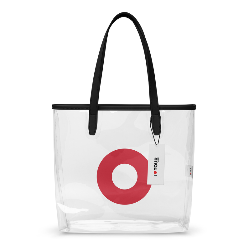 Phish Donut Clear tote bag