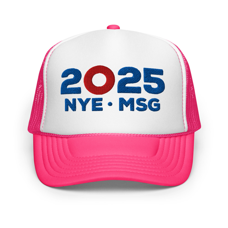 Phish NYE MSG 2025 Foam Trucker Hat