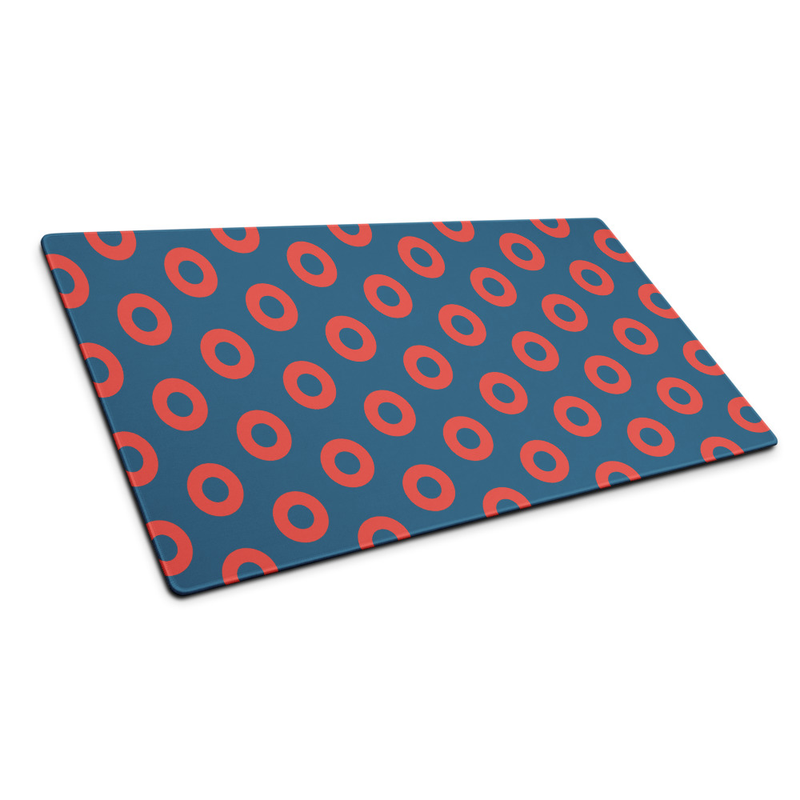 Red Circle Donut Gaming Mouse Pad -YEM