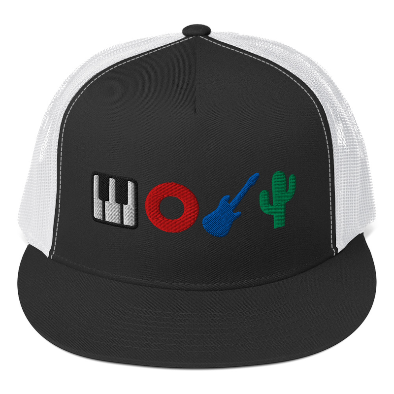 Phan Band Embroidered Foam Trucker Cap