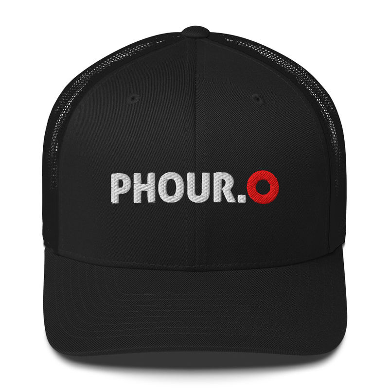 4.0 Phan Embroidered Trucker Cap