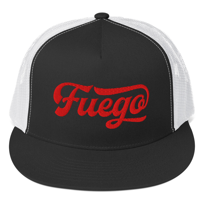Fuego Embroidered Foam Trucker Hat