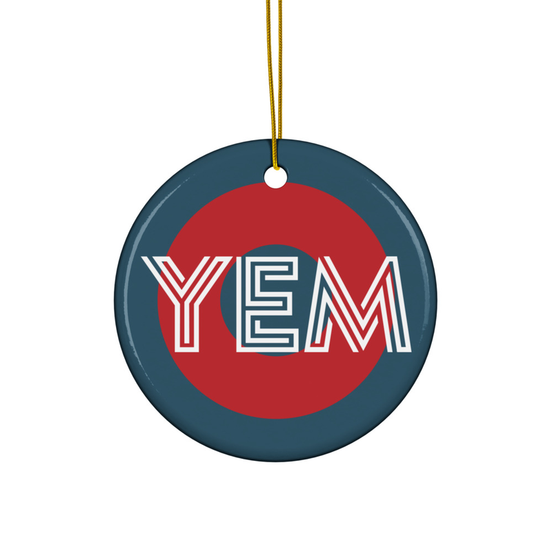 YEM Ceramic ornament