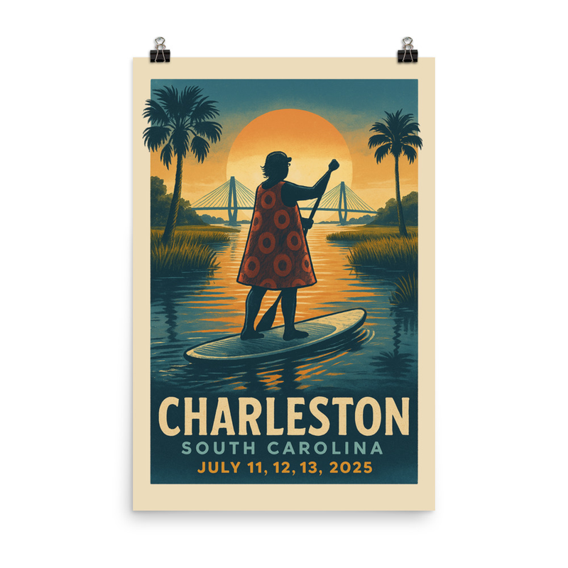 Phish Poster Summer Tour 2025 Charleston Lot Poster Phish Print