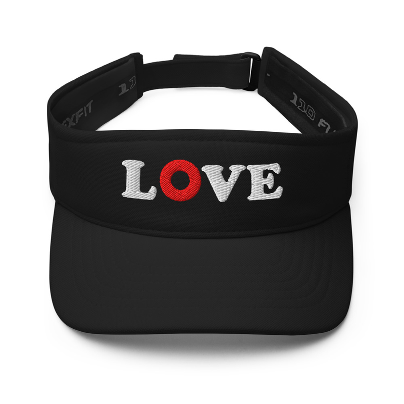 Love Phish Embroidered Flexfit Visor