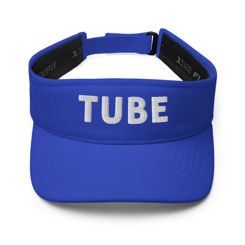 Tube Embroidered Flexfit Visor