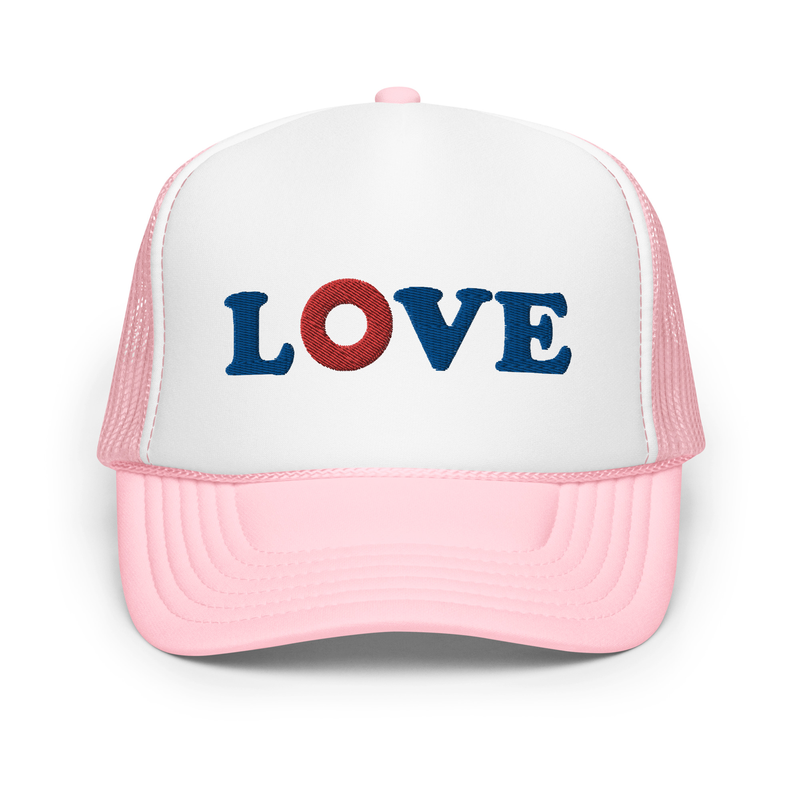 LOVE Embroidered Trucker Hat